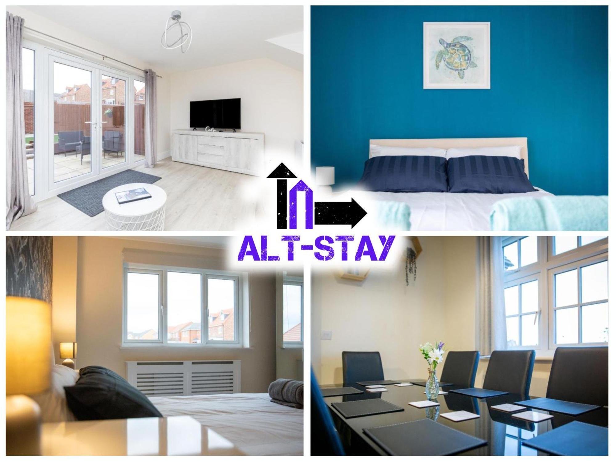4 Bed 3 Bath - Kirkstall House By Alt-Stay Accommodation - Ideal For Contractors & Remote Workers - Long Stays Welcome Wakefield Exterior foto